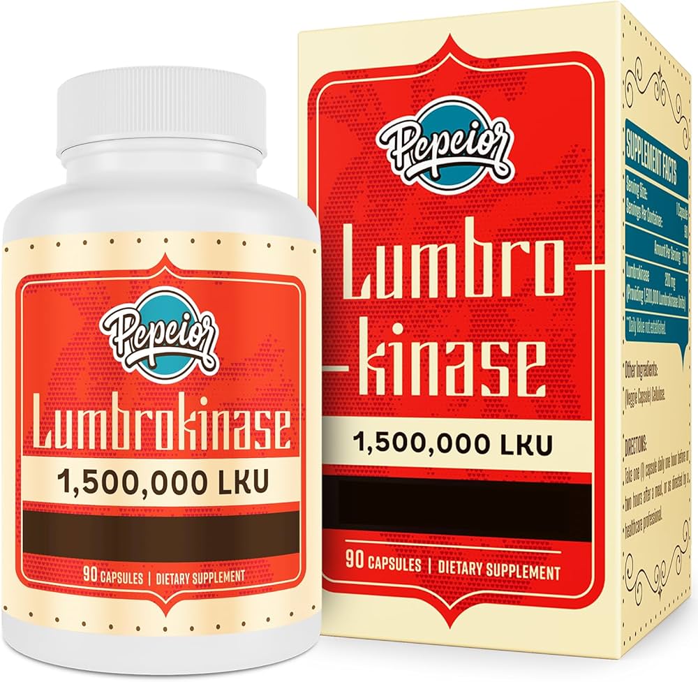 LP「 MILK 」 Amazon.com: Pepeior Lumbrokinase 200mg (Max Activity 1,500,000 LKU
